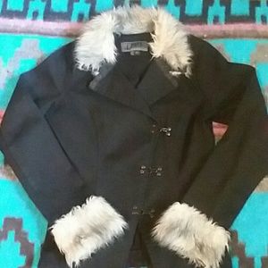 Tripp faux fur trim jacket